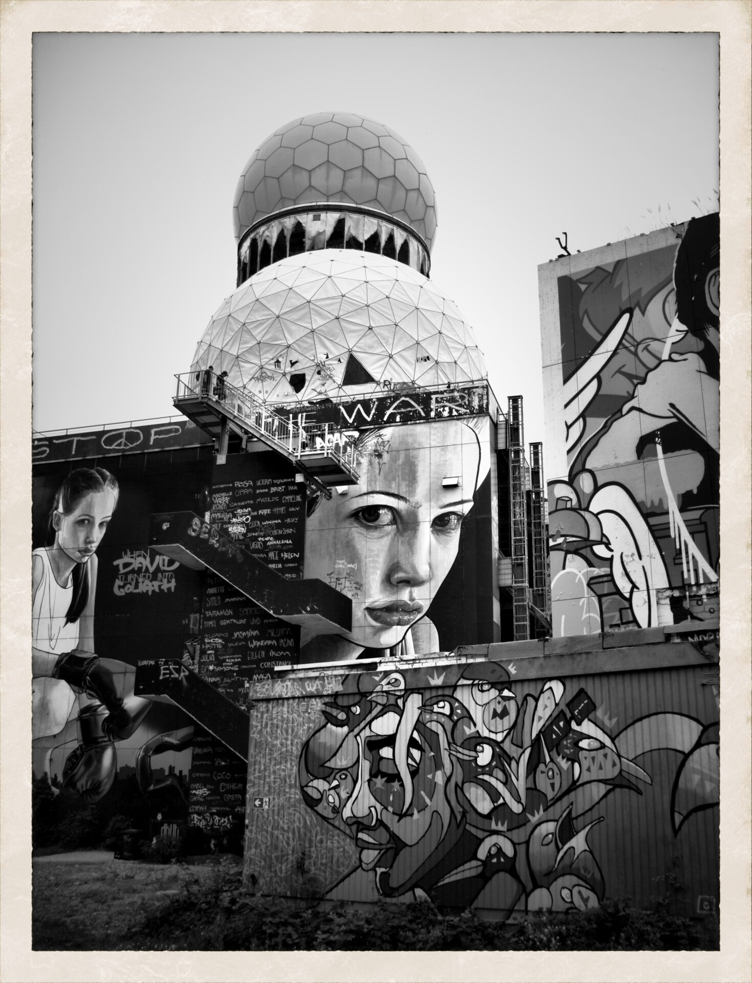 Teufelsberg als Badekappe